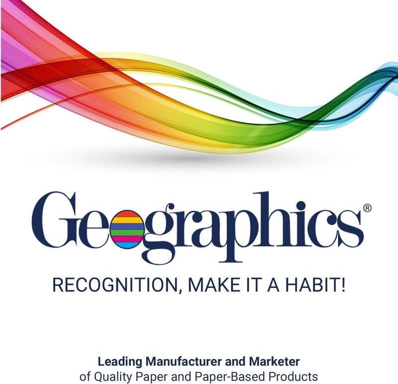 Geographics Blank Parchment Award Certificate Paper  8.5 x 11""  Elegant Blue Border Design (Pack of 50) - Image 5